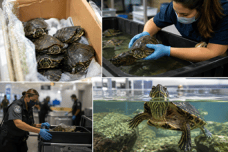 Smuggled Turtles Rescued at JFK Airport Recovering at Bronx Zoo