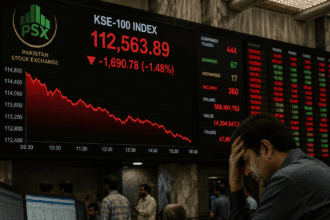 PSX Sell-off Wipes Out 1,690 Points as Investors Panic