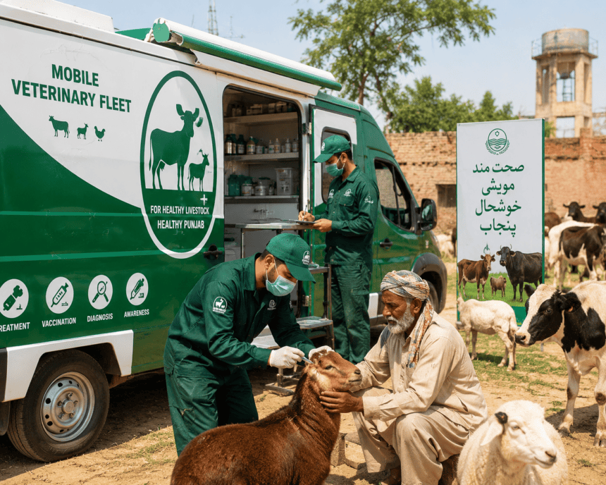 Punjab launches mobile veterinary fleet to reach remote livestock farmers
