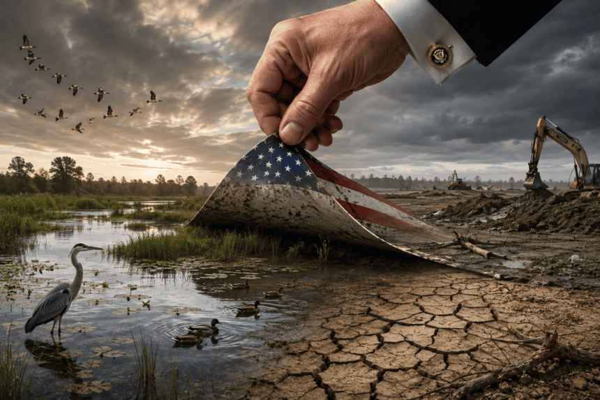 Trump Administration Narrows Clean Water Protections for Wetlands