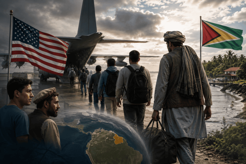 Guyana receives first group of Cuban, Afghan migrants deported from US
