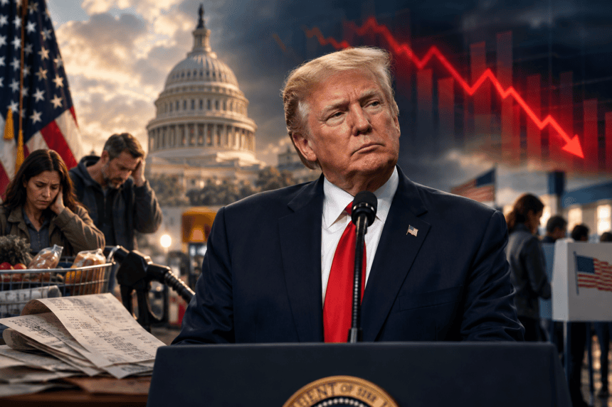 Trump’s approval hits 33% as voters signal economic fatigue