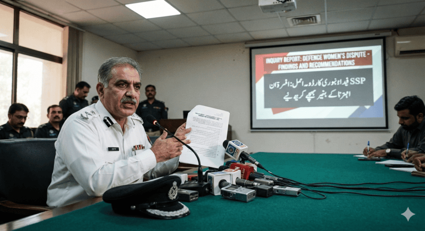 Inquiry finds female officers deployed to Defence without SSP Fida Janwari’s approval