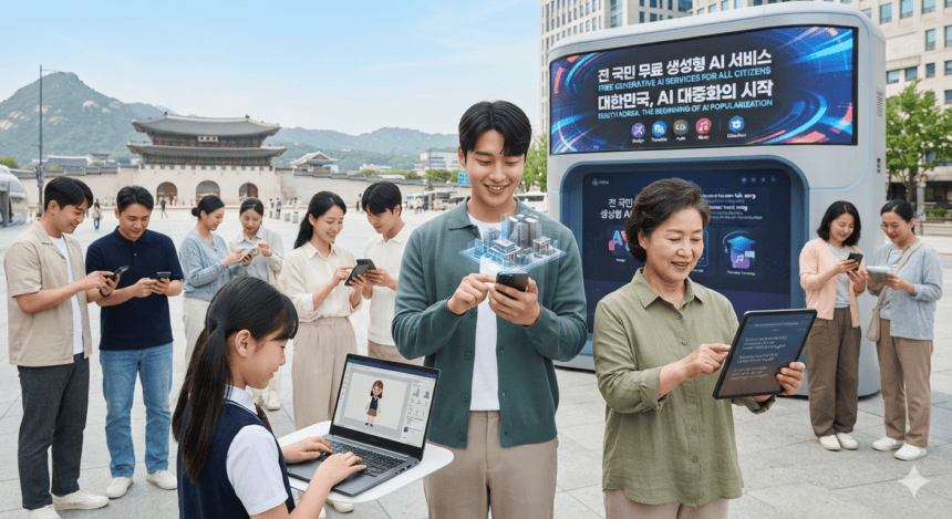 South Korea to Provide Free Generative AI Access to All Citizens