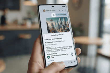 Google Messages adds Content Credentials to track AI edits in chat media
