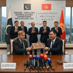 Pakistan, Kyrgyzstan sign series of bilateral accords to boost regional trade