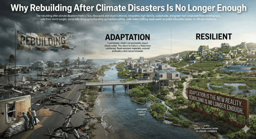 The 'Build Back Better' Trap: Why Restoration Is Failing Climate Victims