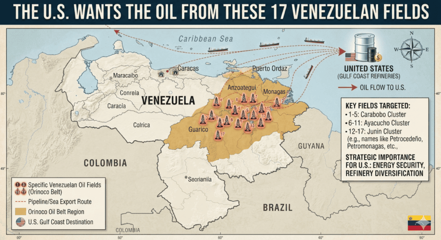 U.S. Eyes Venezuelan Oil Fields as Sanctions Policy Shifts