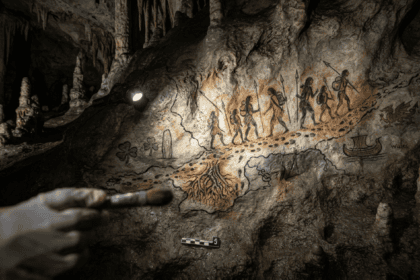 Cave art discovery links Ireland’s first settlers to Wales