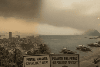 Haze From Indonesian Wildfires Blankets Parts of Malaysia and Philippines