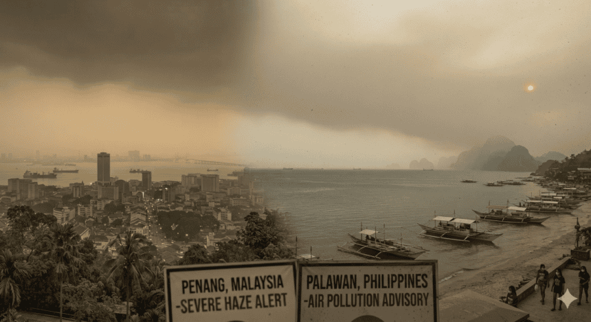 Haze From Indonesian Wildfires Blankets Parts of Malaysia and Philippines