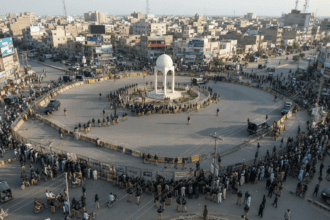 Karachi’s Numaish Chowrangi sealed as security lockdown tightens