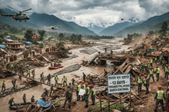 Rescue teams scramble as thousands remain missing in China-Nepal flood zone