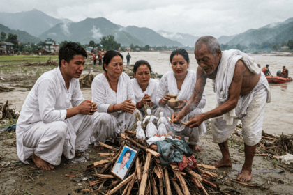 Nepal Floods Leave Families No Choice But Symbolic Cremation