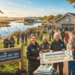 RSPB marks 50 years of conservation at flagship wetland reserve