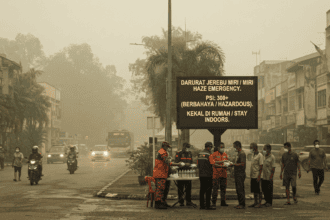 Schools shuttered as toxic haze chokes Malaysian Borneo