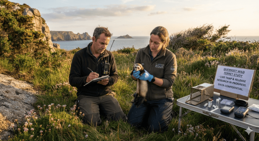 Guernsey’s wild ferrets: New study aims to unlock island’s hidden population