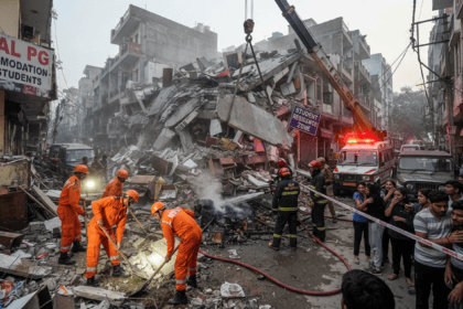 Seven Dead After Residential Building Collapses in Delhi’s Mukherjee Nagar