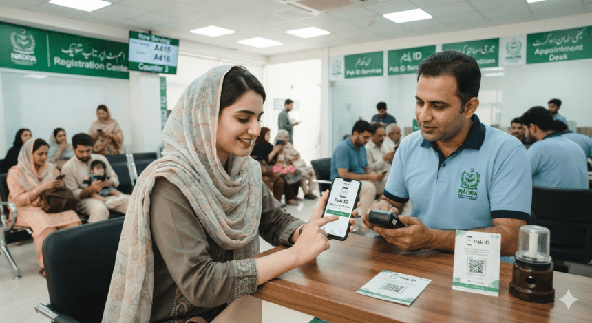 NADRA Launches Appointment Booking Through Pak ID App