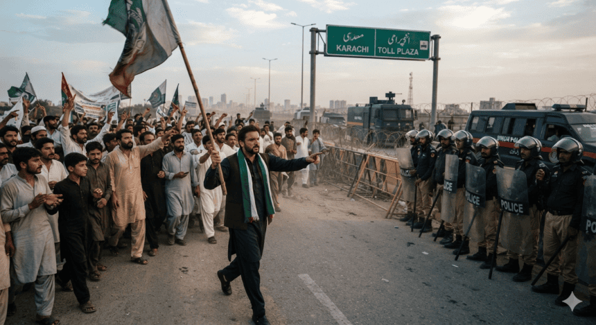 Afridi vows to reach Karachi despite Sindh govt’s blockade