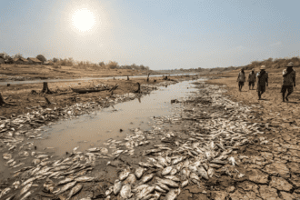 Thousands of dead fish wash ashore as Indonesia’s rivers dry up