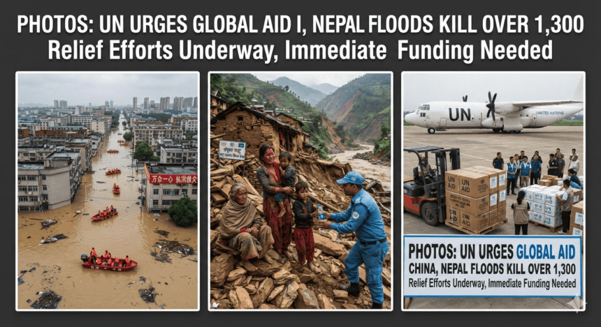 Catastrophic Floods Leave Over 1,300 Dead Across China and Nepal