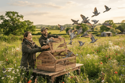 Conservationists release captive-bred turtle doves to reverse population collapse