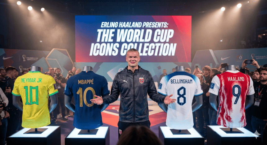 Haaland Launches Star-Studded World Cup Jersey Collection