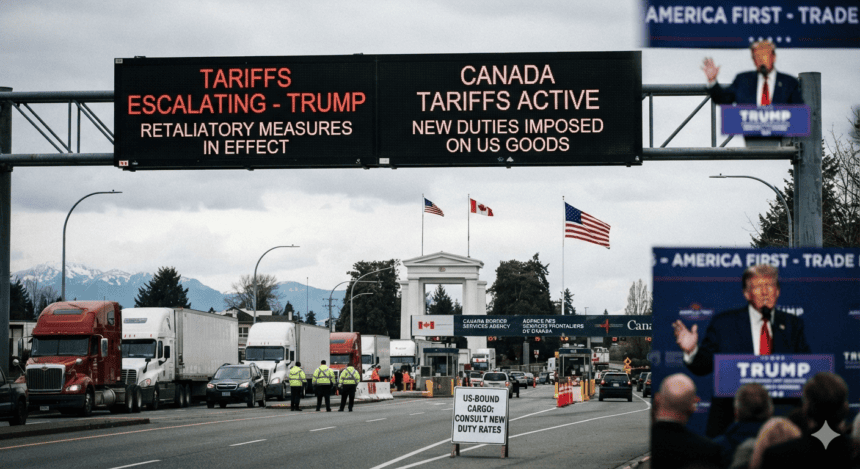 Canada Prepares Retaliatory Tariffs as Trump Escalates Trade Threats