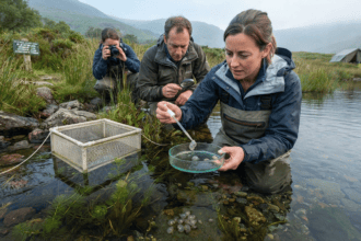 Battle to save the tiny, gooey snail only found in one lake in the UK