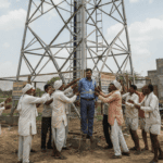 Villagers tie technician to cell tower over 5G outages