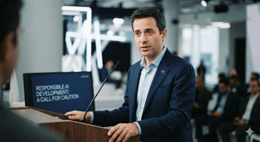 Anthropic boss Dario Amodei calls for AI development to slow down