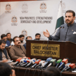CM Bugti voices support for creation of new provinces
