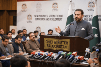 CM Bugti voices support for creation of new provinces