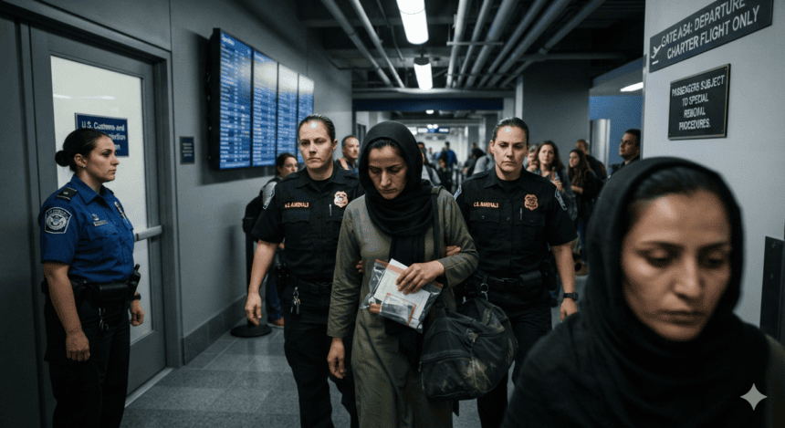Afghan woman deported in first use of US Alien Terrorist Removal Court