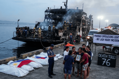 Death Toll From Ferry Fire in the Philippines Rises to 76