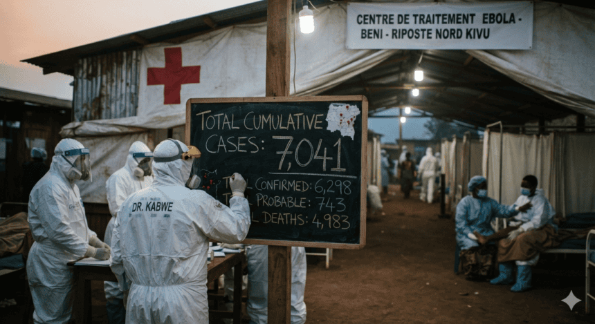 DR Congo’s worst Ebola epidemic ever passes 7,000 cases