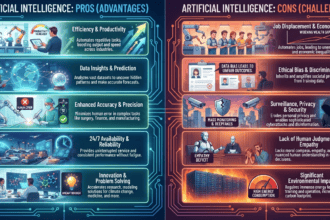 What are the five pros and cons of artificial intelligence?