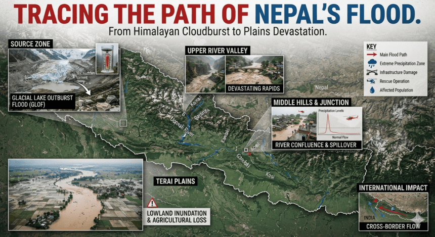 Tracing the Path of Nepal’s Flood