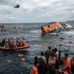 Six killed, 130 missing after Indonesian passenger ship capsizes