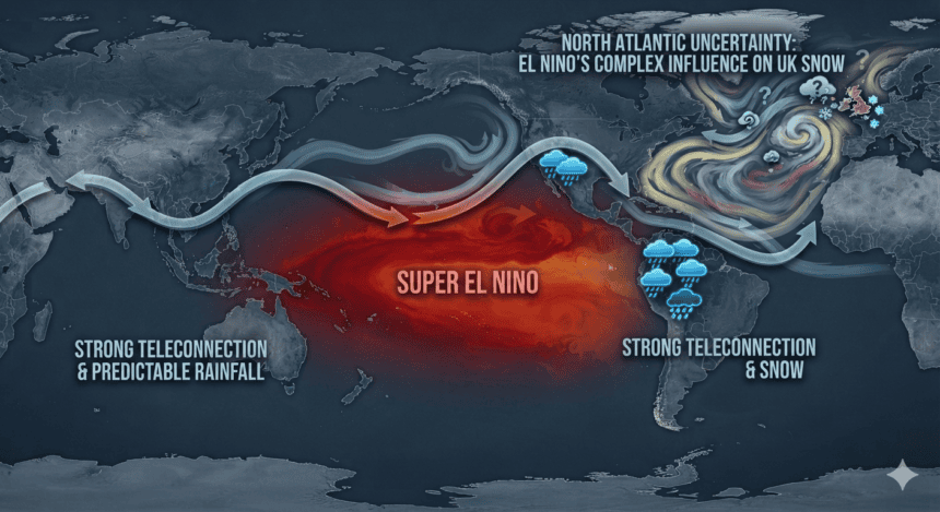 Will El Niño bring winter snow to the UK?