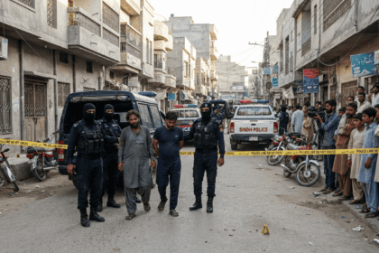Karachi firing: Two suspects arrested after deadly attack on police officials