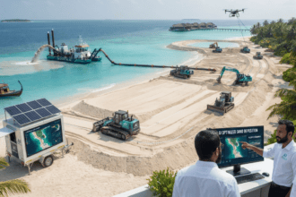 In the Maldives, A.I. Is Helping to Rebuild Beaches Lost to Rising Seas