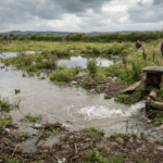 Copy Headline: Burst water main floods Miller’s Meadow for fourth time this year