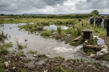 Copy Headline: Burst water main floods Miller’s Meadow for fourth time this year