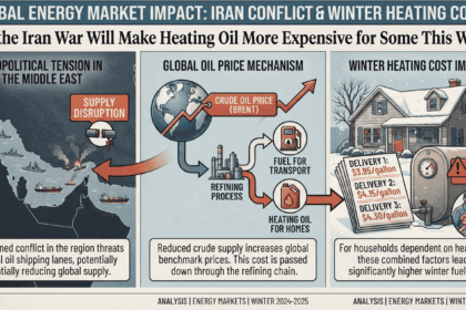 Middle East Tensions Threaten Winter Heating Bills