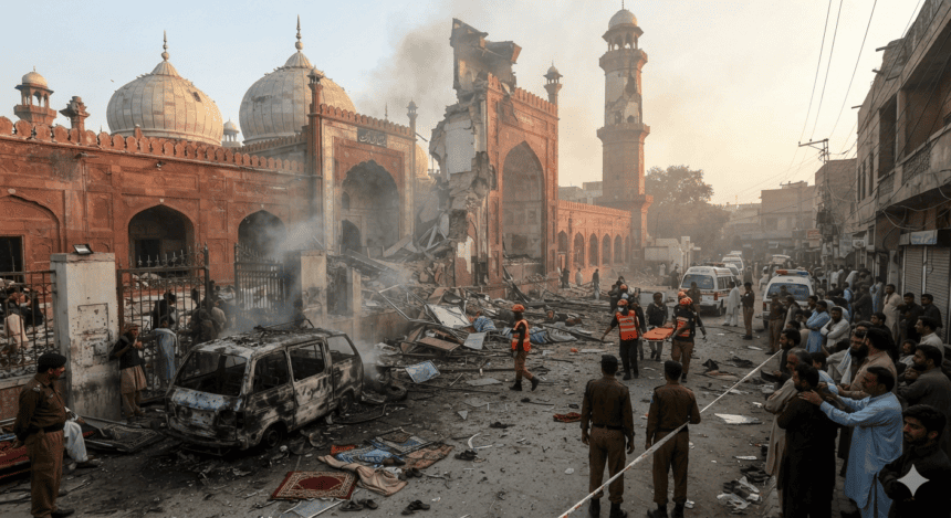At least 21 killed after vehicle loaded with explosives rams Pakistan mosque