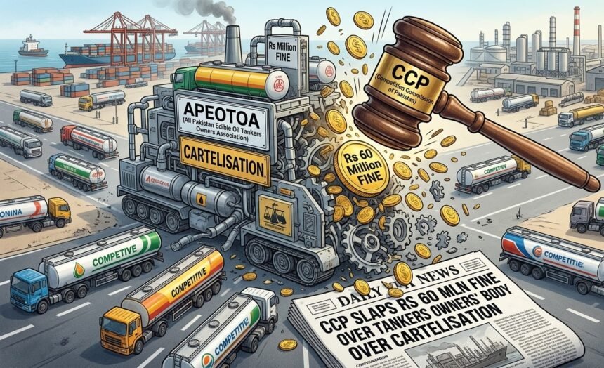 CCP Slaps Rs60 Million Fine on Tanker Owners’ Body Over Cartelisation