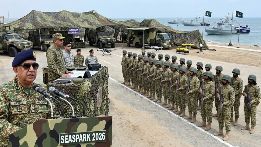 Naval Chief Reviews Exercise SEASPARK-2026, Assesses Maritime Readiness