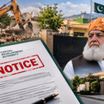 CDA issues notice over alleged encroachments at Fazal ur Rehman’s residence